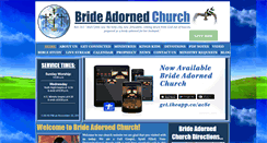 Desktop Screenshot of abrideadornedchurch.org